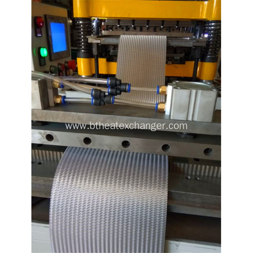 Heat Exchanger Fins Automatic Forming Machine